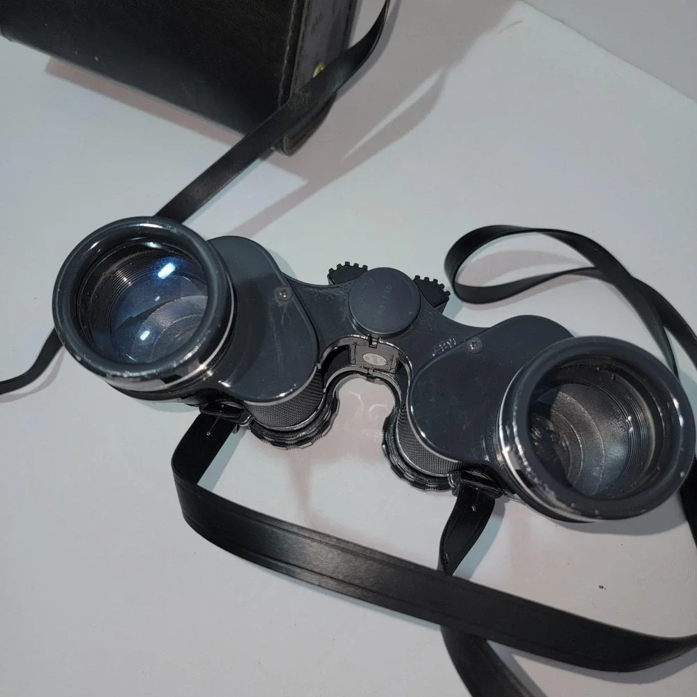 Vintage Jason Clipper 7x35 Binoculars Model 118 w/ Original Case  Japan Optics